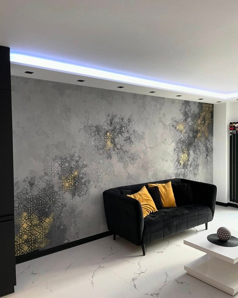 Wall Stencil Luxury Design